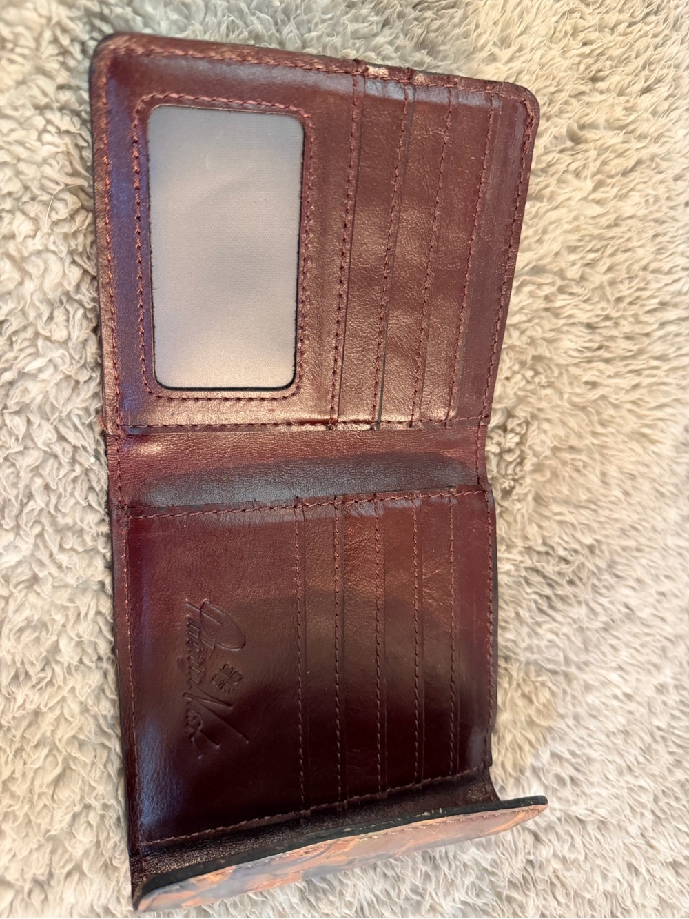 Patricia Nash Reiti Bi-Fold Leather Wallet